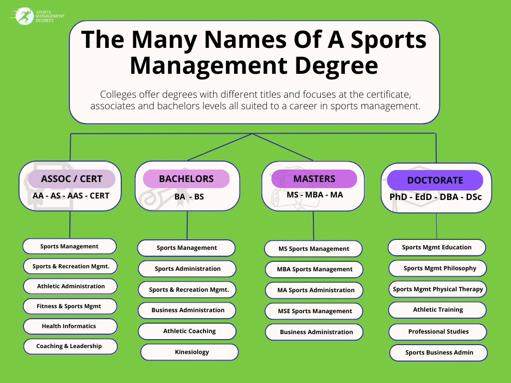 Online Sports Management Degree Database Compare Schools